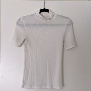 Project Social T Ribbed Mock Neck Shirt